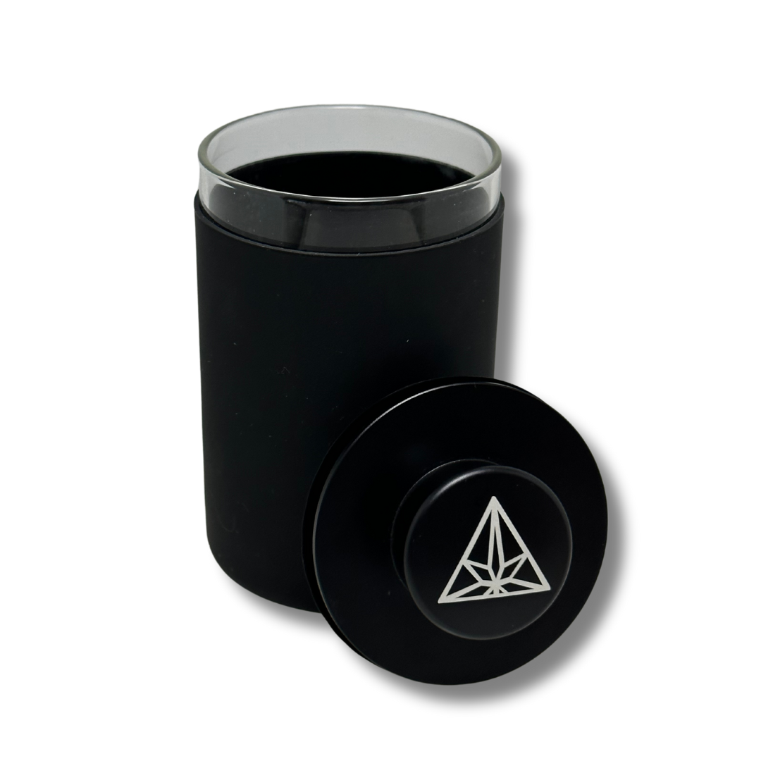 Stash Jar Black