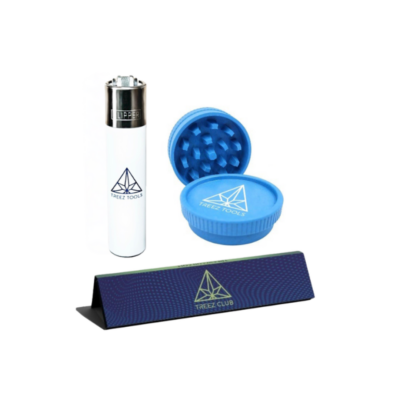 Treez Club Premium Smoke Set mit Papers, Grinder und Feuerzeug